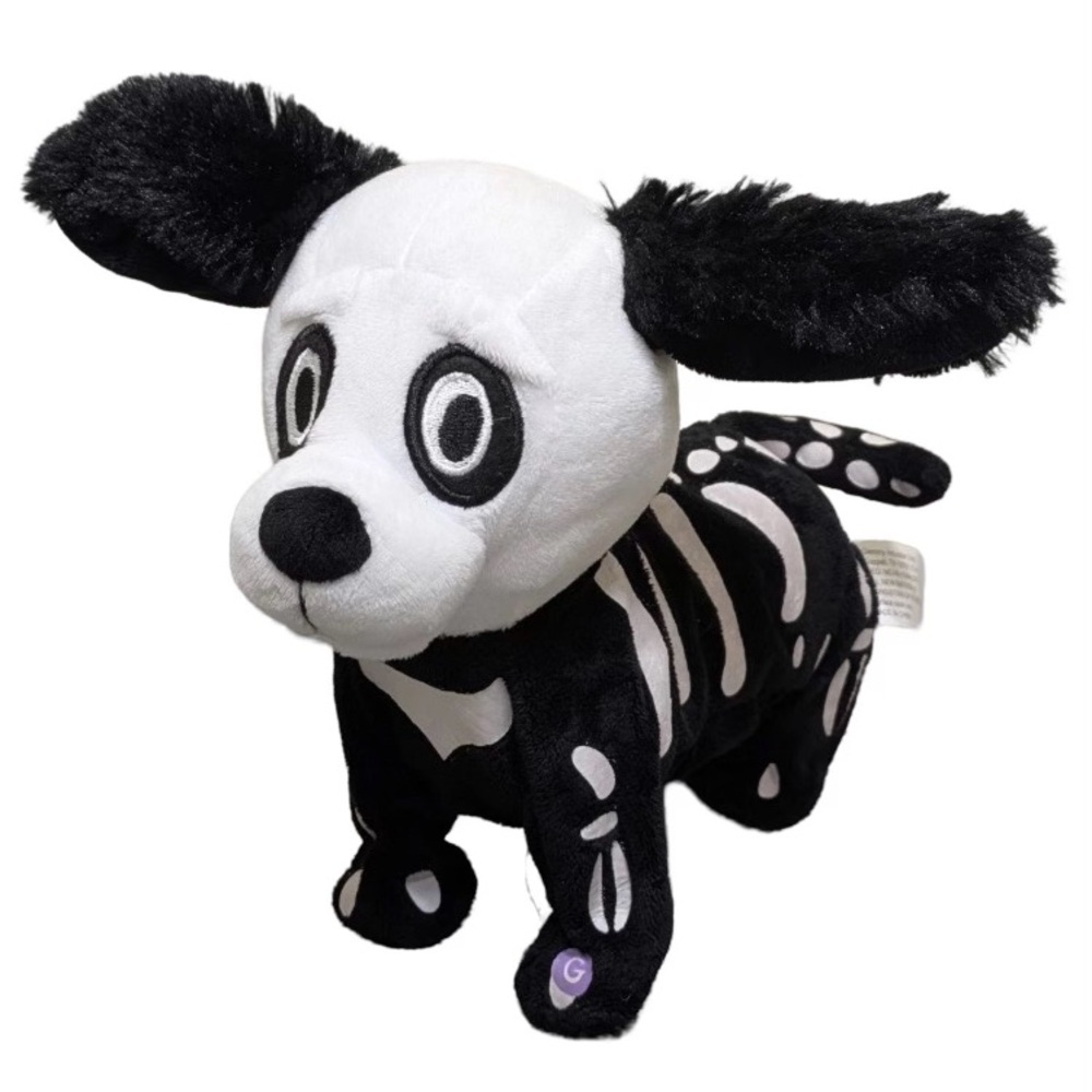 Gemmy Halloween Animated Skeleton Dog‎ Dances & Flaps Ears to Thriller Tested!